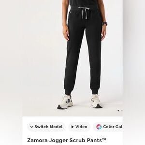 Figs Women’s Zamora jogger, size large, black